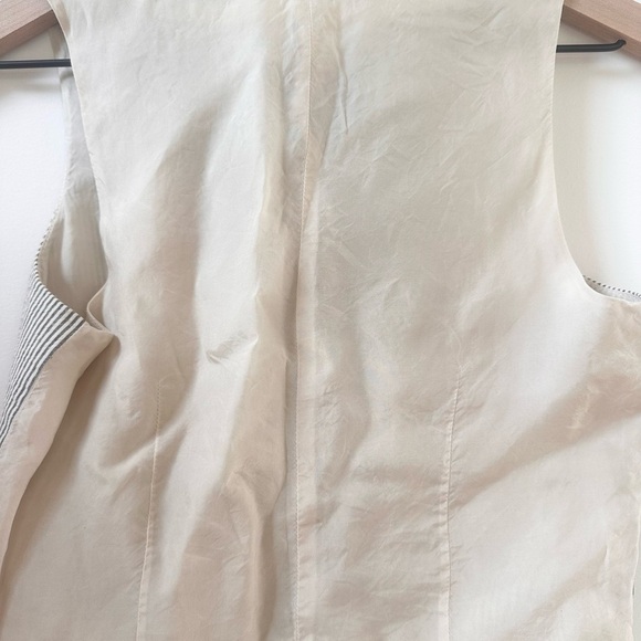 crewcuts j. Crew boys classic suit vest cotton seeksucker 10 - Picture 5 of 5